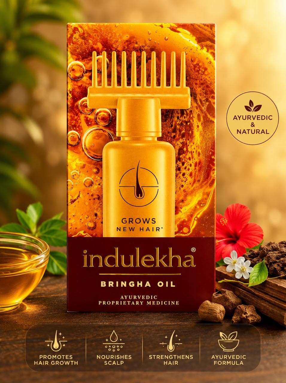 INDULEKHA BRINGHA OIL 50ML