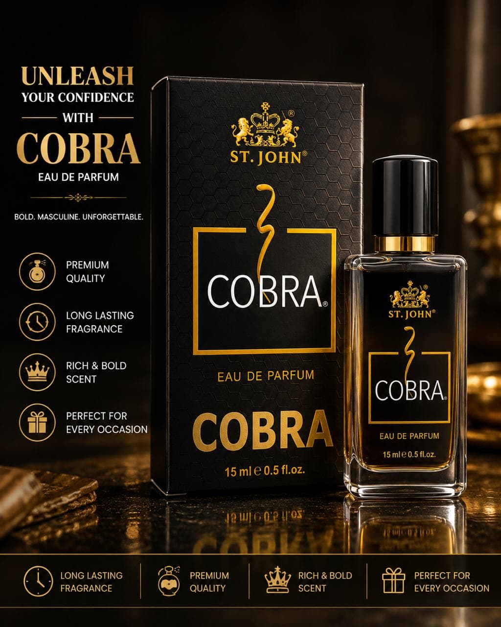 ST. JHON COBRA PARFUM 10ml