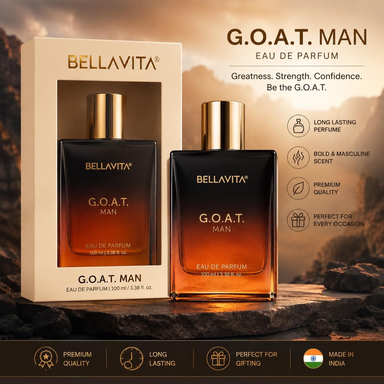 BELLAVITA GOAT MAN PARFUM 100ml