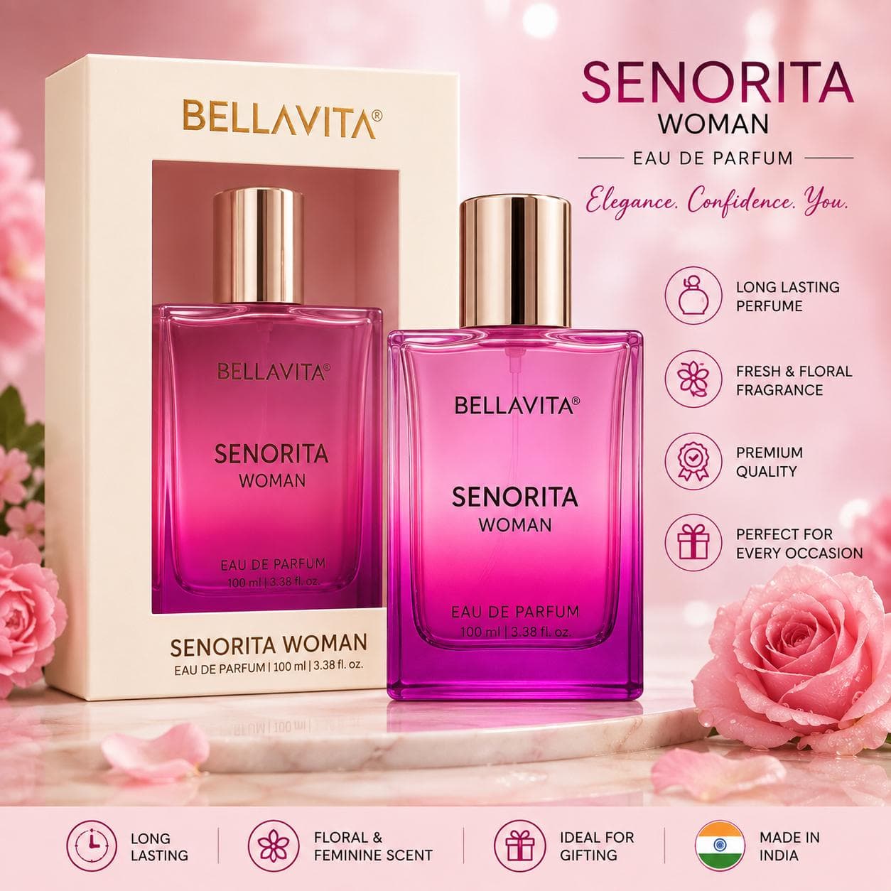 BELLAVITA SENORITA WOMAN PARFUM 100ml