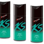 KamaSutra Deodorant Body Spray For Men, 150 ml - (Urge-Urge-Urge) Pack of 3